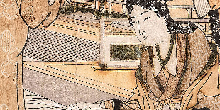 El grabado japonés llega a la RABASF con ‘Bellezas del mundo flotante’