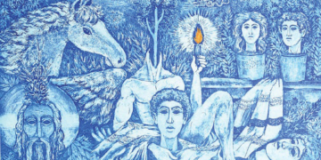 La Embajada de Grecia expone ‘La poesía griega en el arte de Dimitri Papagueorguiu’