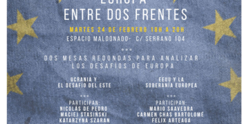Encuentro ‘Europa entre dos frentes’ en el Espacio Maldonado