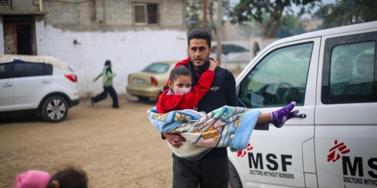 España condena la decisión de Israel de prohibir las actividades de Médicos Sin Fronteras