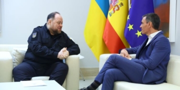 Sánchez and the Speaker of the Ukrainian Rada discuss energy needs and EU accession