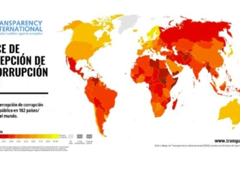 España empeora en tres puestos su posición en el ranking mundial de percepción de la corrupción