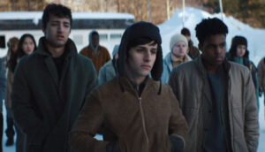 Escena de la película Un día feliz sobre refugiados en Noruega