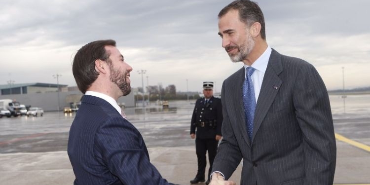The Grand Duke and Grand Duchess of Luxembourg will visit Spain on March 5 and 6