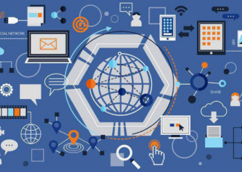 Ilustración sobre la digitalización y soberanía tecnológica en España