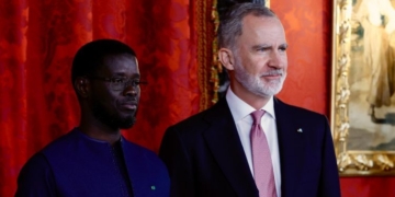 The King receives the President of Senegal on his second official visit to Spain