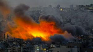 Explosión en una ciudad del Líbano durante un ataque militar