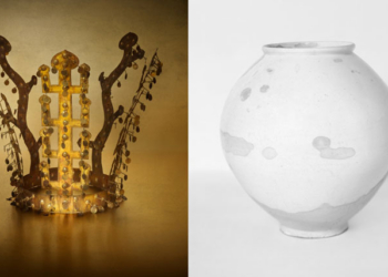 Obras de la exposición Sereno y Resplandeciente de Koo Bohnchang