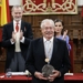 The King and Queen present the Cervantes Prize to Mexican writer Gonzalo Celorio