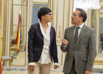 Sánchez y Albares trasladan a la comisaria Marta Kos el apoyo de España a la adhesión de Ucrania