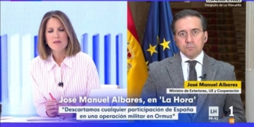 Albares warns that “the minimum conditions” for an operation in Hormuz “under the UN flag” do not exist