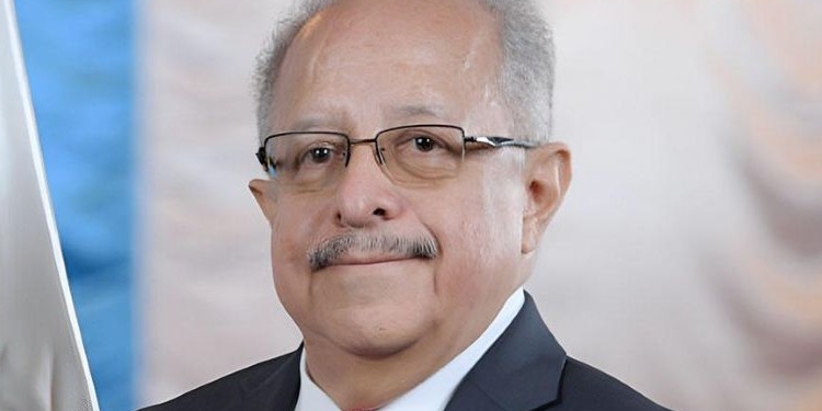 El canciller de Guatemala, Carlos Ramiro Martínez, interviene este martes en la Tribuna EFE-Casa de América