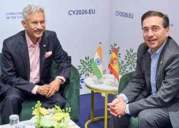 Albares discusses the Hormuz situation and the EU-India agenda with his Indian counterpart