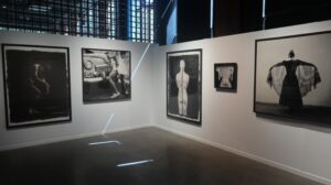 Fotografías de la exposición Fuerte Fuerte de Isabel Muñoz en el Institut français de Madrid.