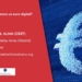 Cartel de la mesa redonda sobre el euro digital en Madrid