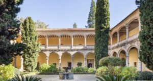 Vista del Monasterio de San Jerónimo de Yuste en Cáceres