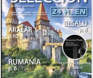 Portada de la revista Selección Fin de Semana con castillo y texto destacado
