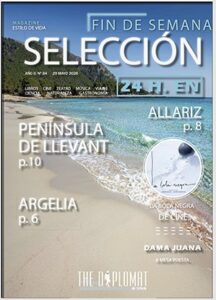 Portada de la revista Selección Fin de Semana con imágenes de Allariz y Argelia