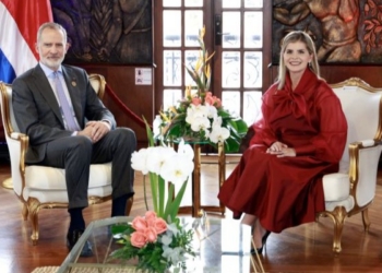 Felipe VI asiste a la toma de posesión de la nueva presidenta de Costa Rica, Laura Fernández Delgado
