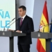Pedro Sánchez y Tedros Adhanom Ghebreyesus en rueda de prensa sobre hantavirus