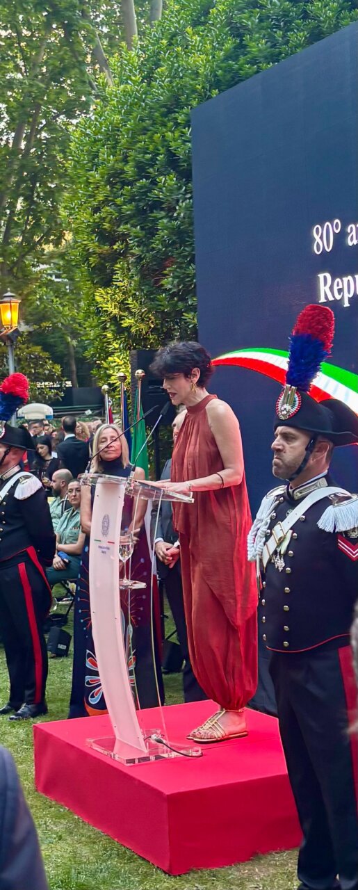 Discurso en la celebración del 80 aniversario de la República Italiana en Madrid.