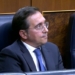 José Manuel Albares durante su intervención en el Pleno del Congreso sobre el Sáhara Occidental