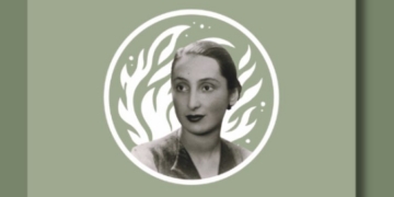 Retrato de Zuzanna Ginczanka, poeta polaca destacada de entreguerras.