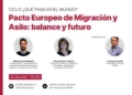 Expertos discutiendo el Pacto Europeo de Migración y Asilo en CIDOB