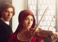 Escena de la película Primavera con violinista y maestro