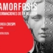 Cartel de la exposición Metamorfosis de Andrea Crespi en el Instituto Italiano de Cultura de Madrid
