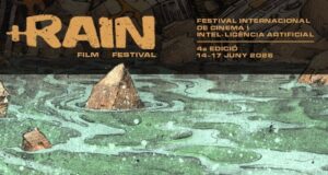Cartel del festival de cine sobre inteligencia artificial +RAIN 2026
