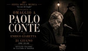 Enrico Giaretta en concierto homenaje a Paolo Conte en Madrid