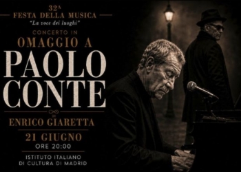Enrico Giaretta en concierto homenaje a Paolo Conte en Madrid