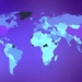 Mapa mundial que muestra la presencia global de países en 2025.