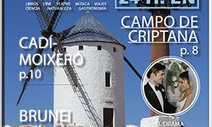 Portada de la revista Selección Fin de Semana con molinos de viento