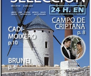 Portada de la revista Selección Fin de Semana con molinos de viento