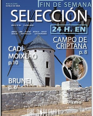 Portada de la revista Selección Fin de Semana con molinos de viento