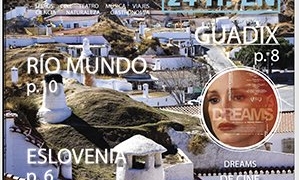 Portada de la revista Selección Fin de Semana con imágenes de Guadix y Eslovenia.