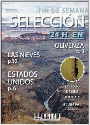 Portada de la revista Selección Fin de Semana con paisajes de Estados Unidos