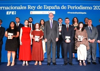 Entrega de los Premios Internacionales Rey de España de Periodismo 2026 con Felipe VI