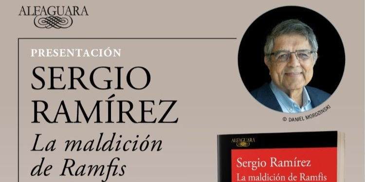 Sergio Ramírez durante la presentación de su novela en el Instituto Cervantes.