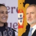 Claudia Sheinbaum y el Rey Felipe VI durante una conferencia
