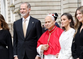 The King receives the Pope in Madrid, thanking him for his “humanist vision” and his “firmness” against abuses in the Church