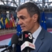 Pedro Sánchez hablando sobre la propuesta presupuestaria en Bruselas