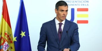 Pedro Sánchez en rueda de prensa sobre política migratoria y Europa