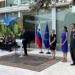 Tadej Rupel en la recepción del 35 aniversario de independencia de Eslovenia en Madrid