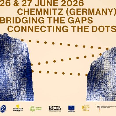 Cartel de la conferencia Bridging the Gaps en Chemnitz, Alemania.