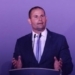 Robert Abela, primer ministro de Malta, celebrando su victoria electoral