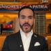 Abelardo de la Espriella durante su discurso en la investidura presidencial.