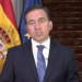 José Manuel Albares hablando sobre el gasto en defensa de España